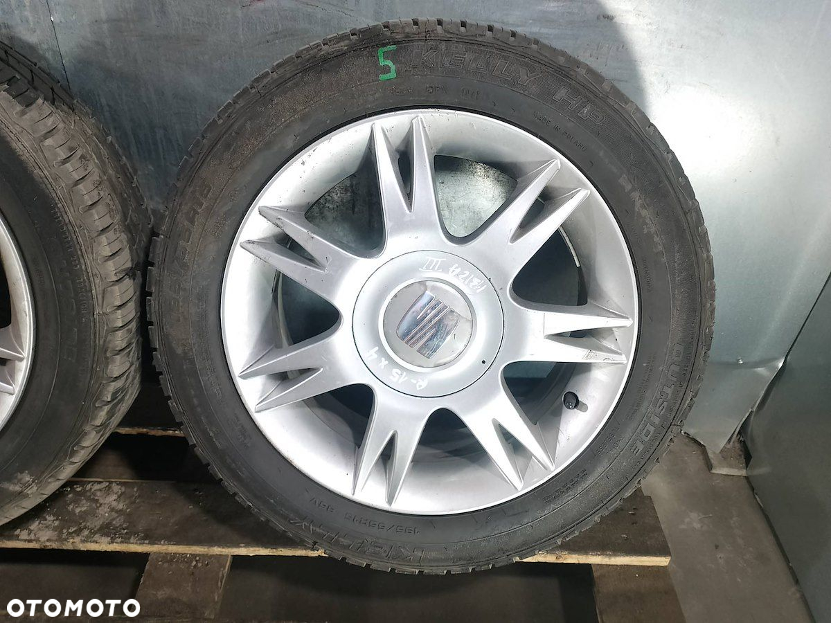 FELGI ALUMINIOWE KOMPLET 15 Z OPONAMI SEAT IBIZA III 6L0601025A - 2
