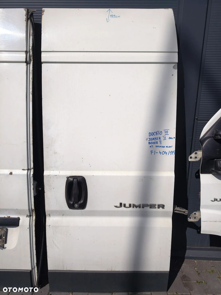 W-wa DUCATO III JUMPER II BOXER II DRZWI MASKA BŁOTNIK H2 ŚREDNI 189cm - 3