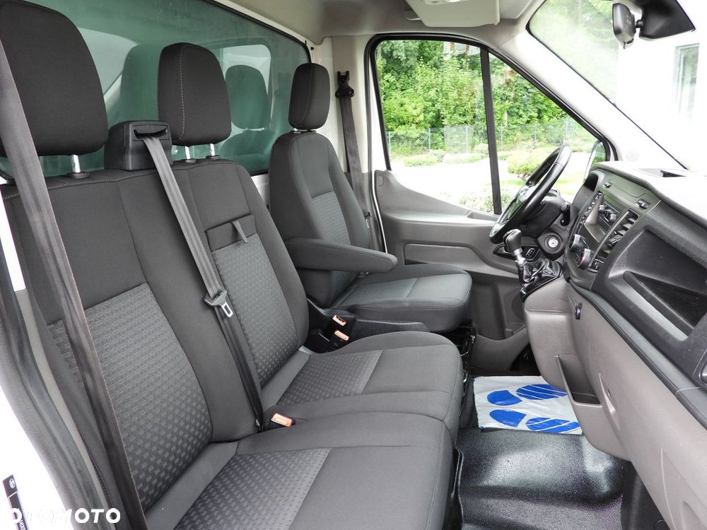 Ford TRANSIT  PLANDEKA 8 PALET TEMPOMAT LEDY BLIŹNIACZE KOŁA KLIMATYZACJA  130KM - 40