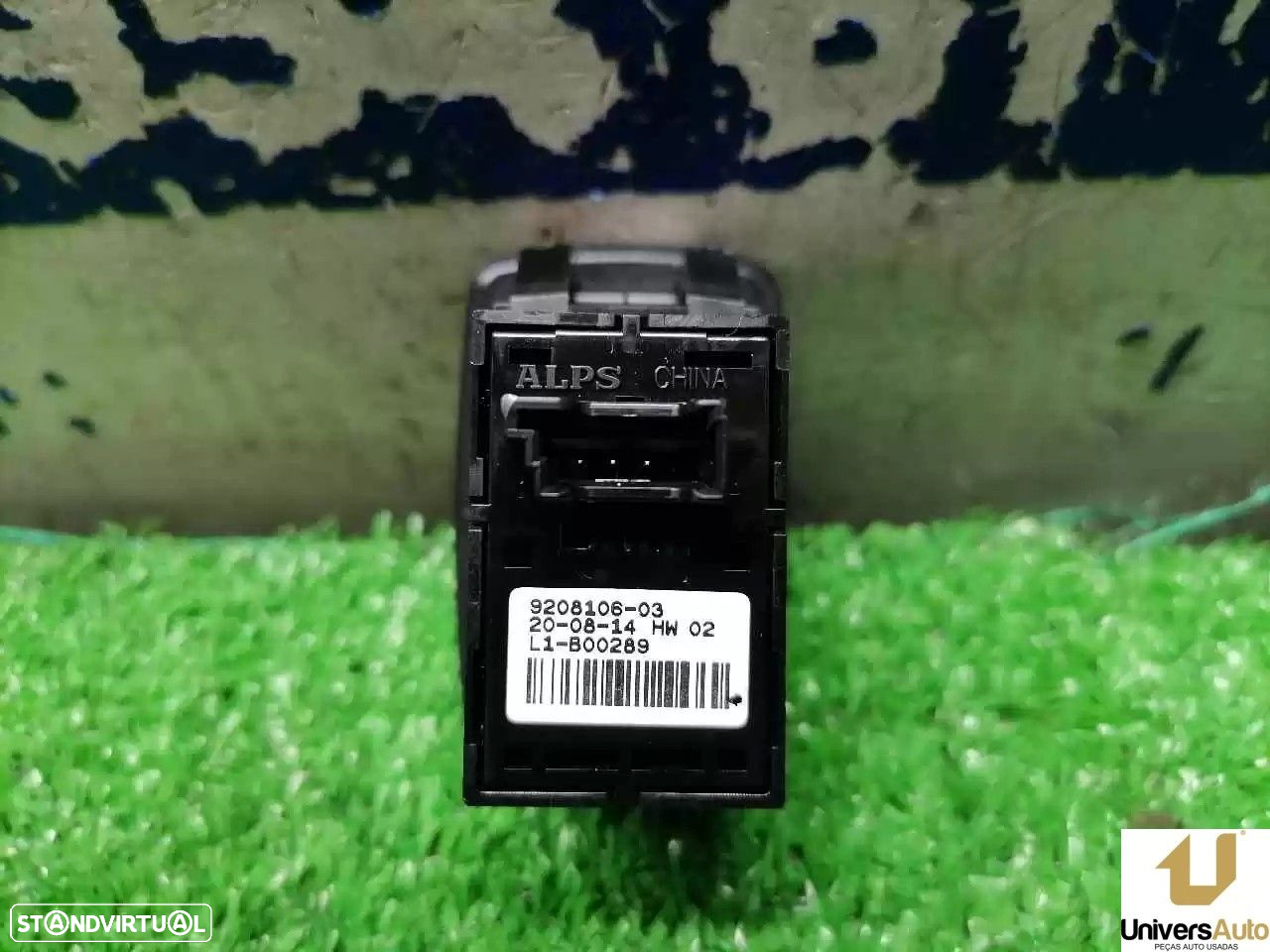 COMANDO ELEVADOR DE VIDRO TRASEIRO DIREITO BMW 3 GRAN TURISMO 2015 -9208106 - 2