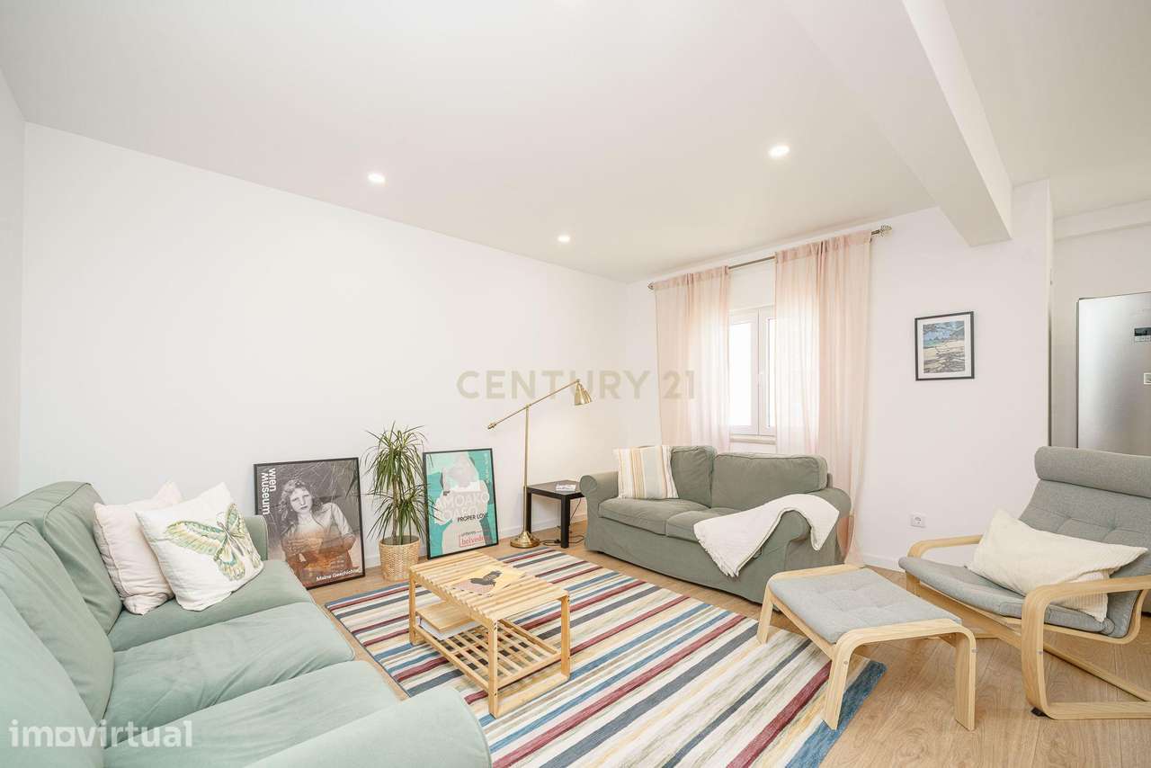 APARTAMENTO T3, TOTALMENTE REMODELADO, PARA VENDA NO CENTRO DE SETÚBAL - Grande imagem: 5/17