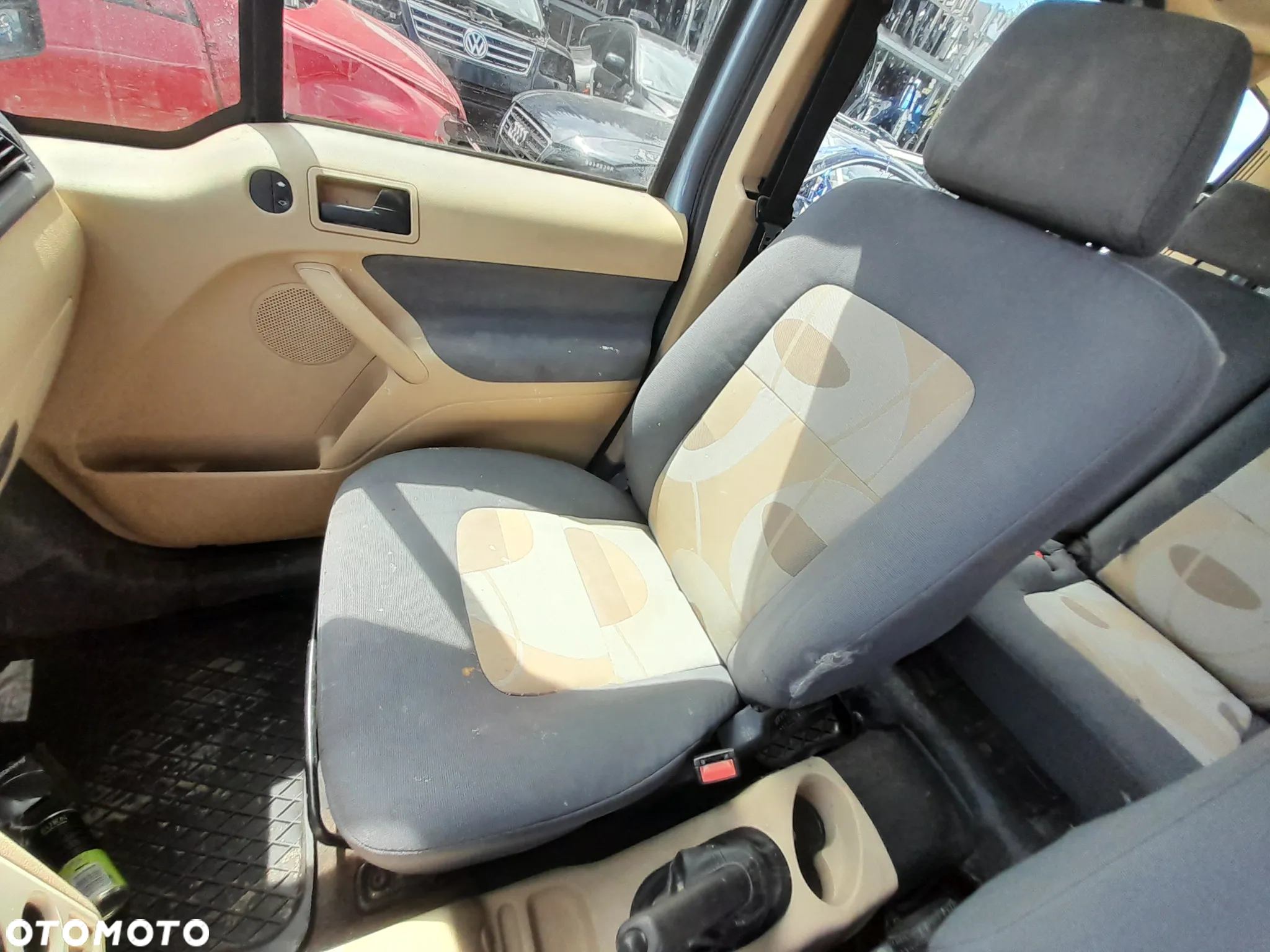 FORD TRANSIT CONNECT MK1 FOTELE KANAPA KOMPLET JASNE - 4