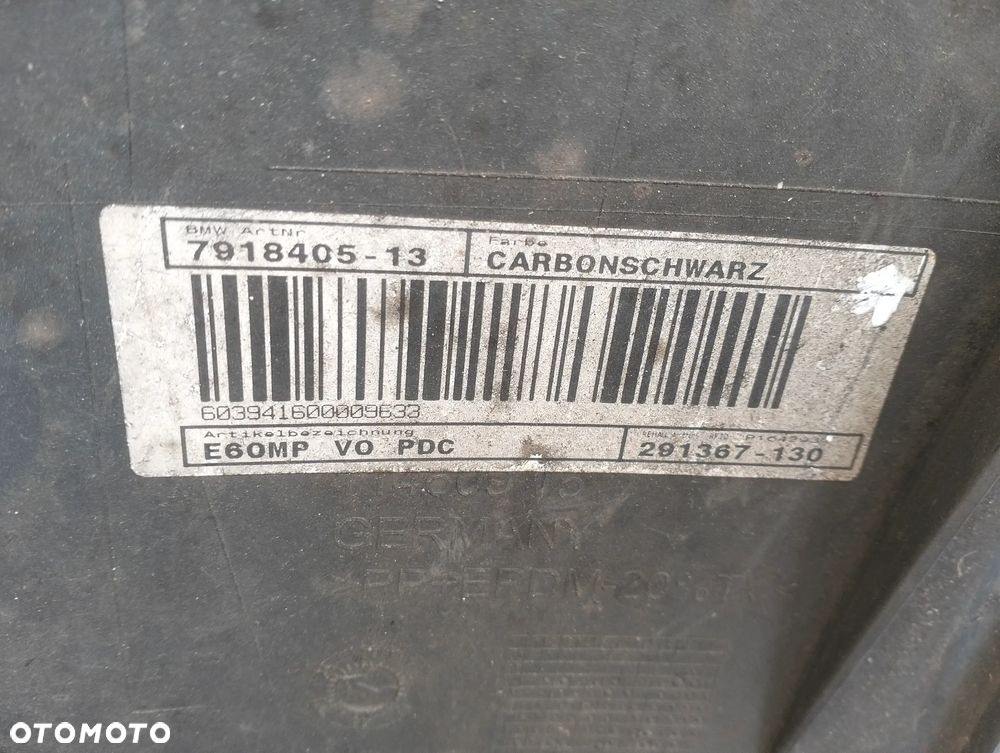 zderzak przedni przód bmw 5 E60 E61 m pakiet - 6