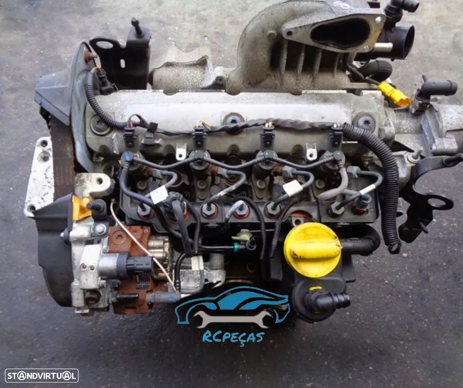 .Motor Completo Renault Megane 2 Scenic F9Q804 1.9 DCI 8v 131cv - 1