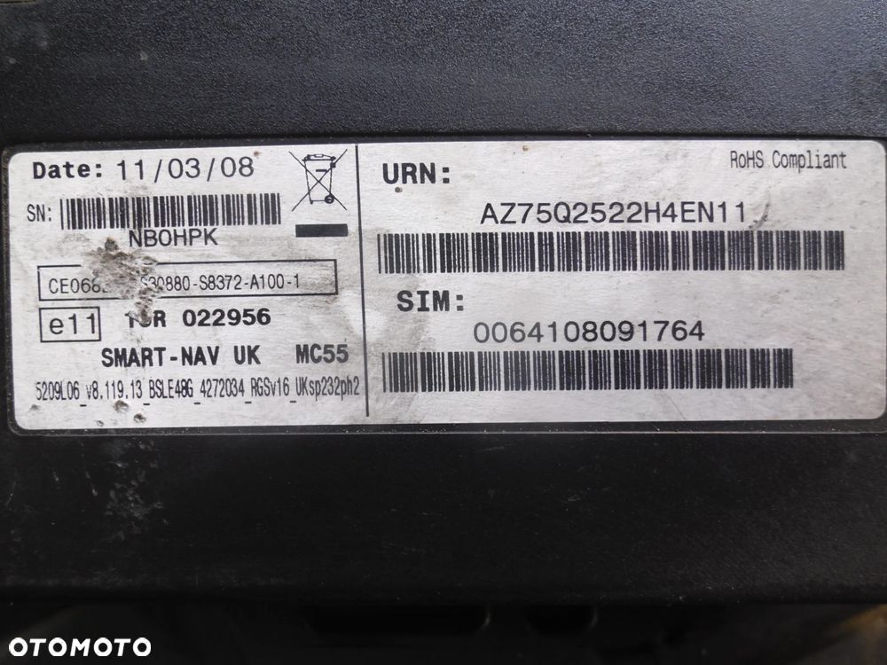 MODUŁ STEROWNIK NAWIGACJI 022956 - 2