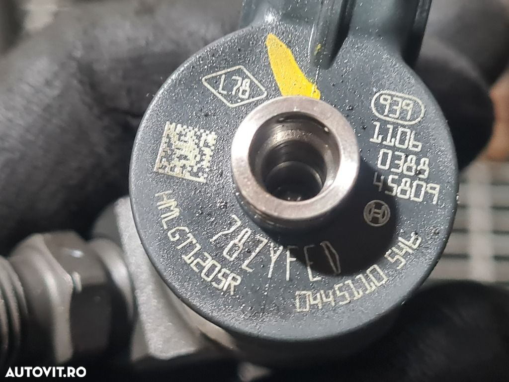 Injector Nissan X - Trail T32 1.6 D 2014 - 2017 130CP R9M Euro5 (1248) 0445110546 - 4