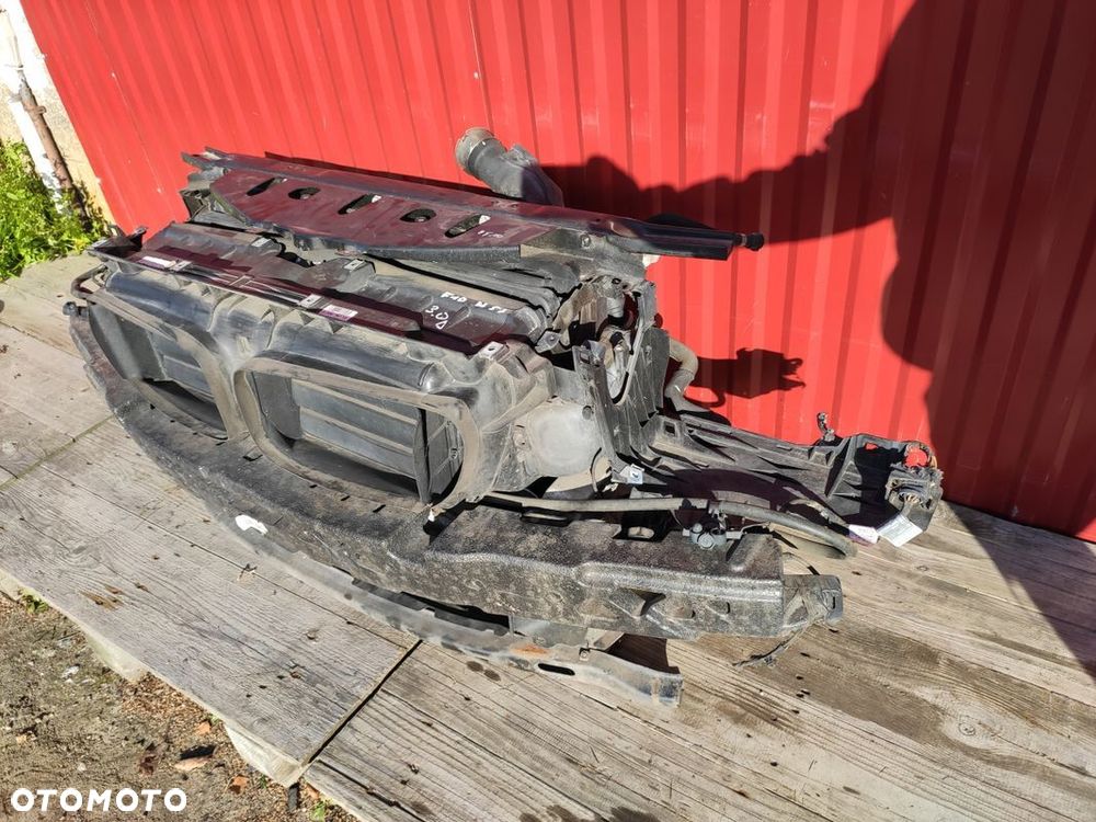 BMW 5 F10 3.0D N57 AUTOMAT PAS PRZEDNI WZMOCNIENIE CHŁODNICE WENTYLATOR - 3