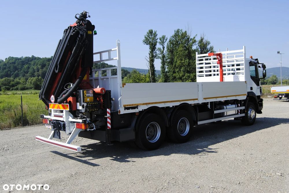 Iveco Trakker 410 6x4 SKRZYNIA 6.8m HDS PALFINGER 22002-eh / PILOT 5x wysów ROTATOR STAN IDEALNY - 6