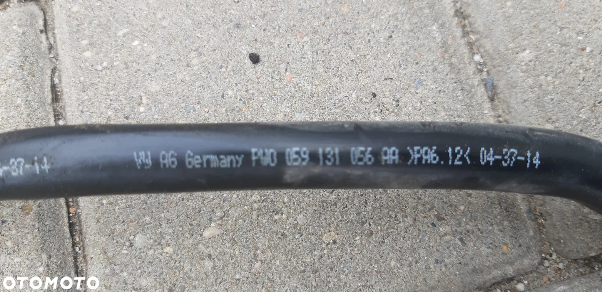 Przewód zawór podciśnienia Audi A6 C7 3.0TDI 059131056 - 5