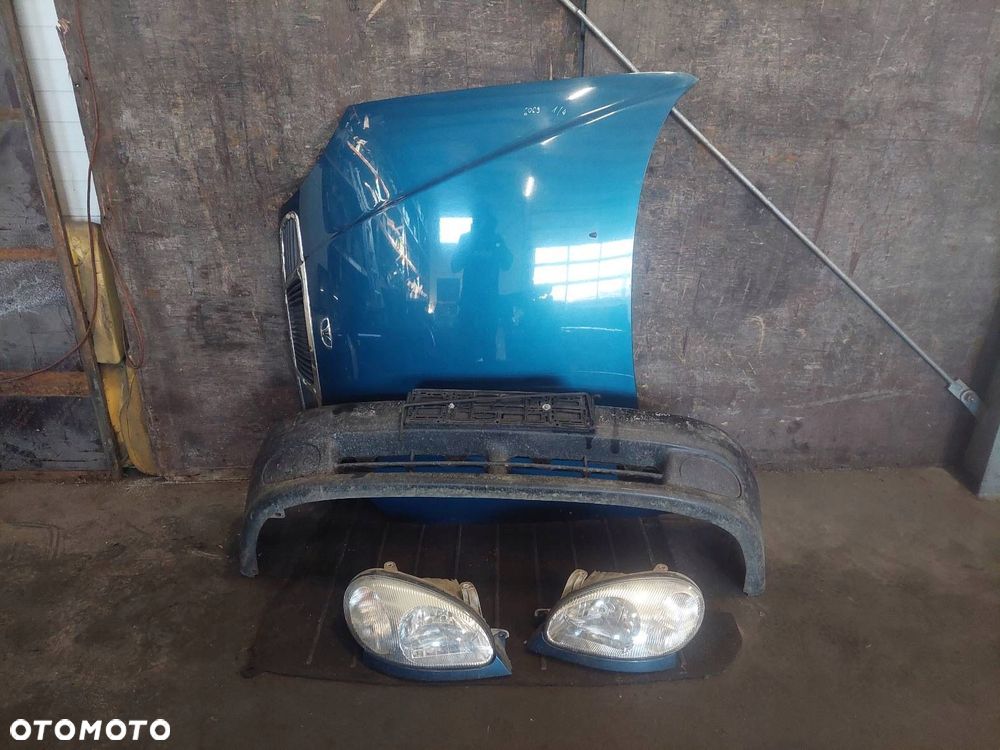 KOMPLETNY PRZÓD MASKA ZDERZAK LAMPA DAEWOO LANOS I - 1