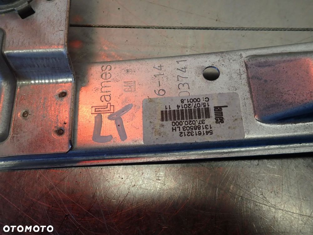 PODNOŚNIK SZYB LEWY TYŁ OPEL CORSA D 1.4 - 3