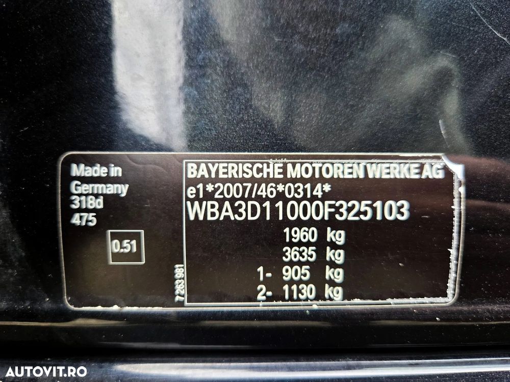 BMW Seria 3 318d Blue Performance Sport Line - 17