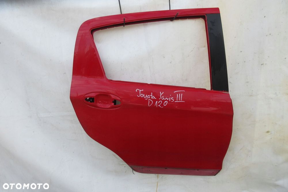 toyota yaris iii drzwi prawy tyŁ