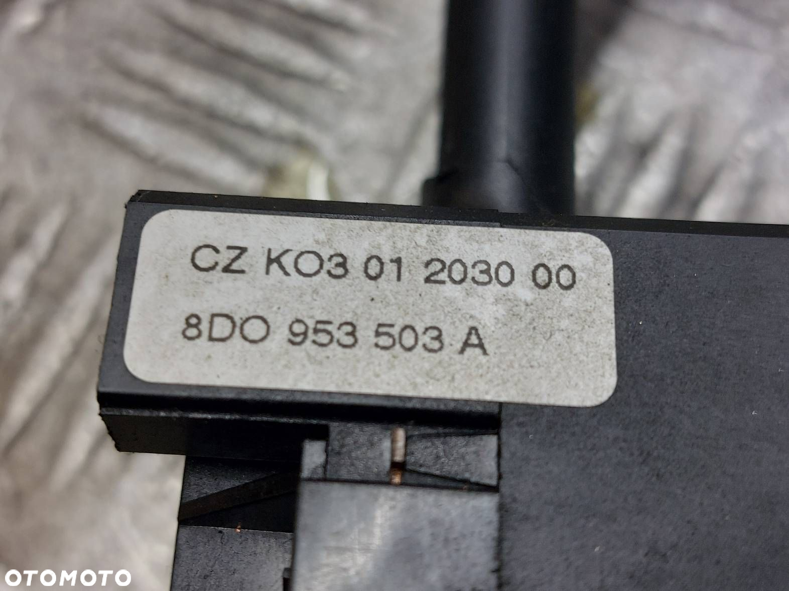MANETKA PRZEŁĄCZNIK ZESPOLONY TAŚMA SYGNAŁU AUDI A4 B5 FL 4D0953513D - 7