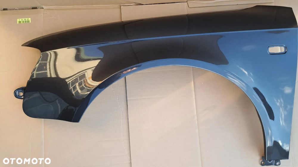 Błotnik AUDI A4 B7 LZ7L (LAVAGRAU ciemny szary metalik) lewy przód do modeli sedan kombi od 2004 do 2007 - 3