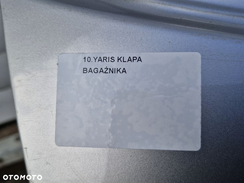 toyota yaris iii 3 klapa bagażnika tył tylna - 3