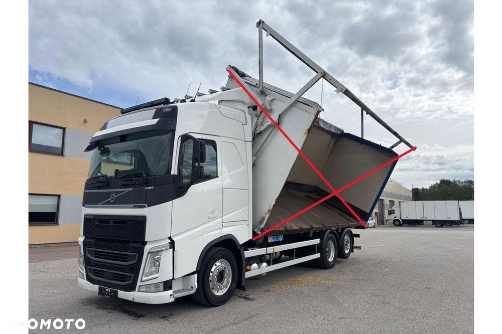 Volvo FH500 6x2*4 EURO6 + RETARDER + WOODCHIP BOX - 2