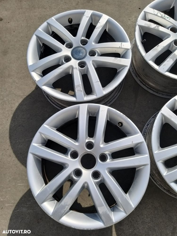 Set jante aliaj r16 vw golf 6 5k 5k0601025e - 4