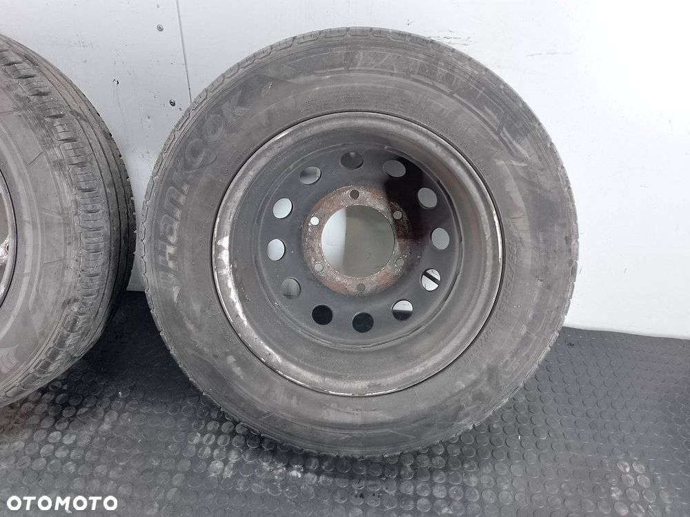 FELGI STALOWE KOMPLET 16 Z OPONAMI FORD TRANSIT MK7 6x180 - 12