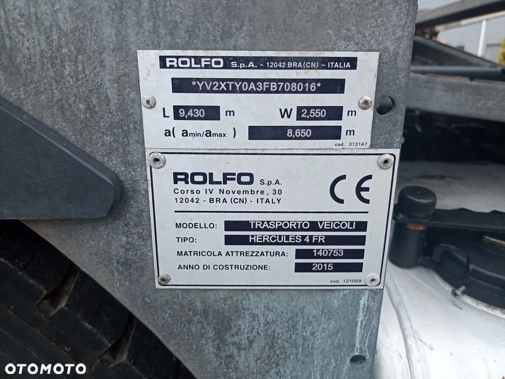 Volvo FM z zabudową ROLFO (Autotransporter) - 18