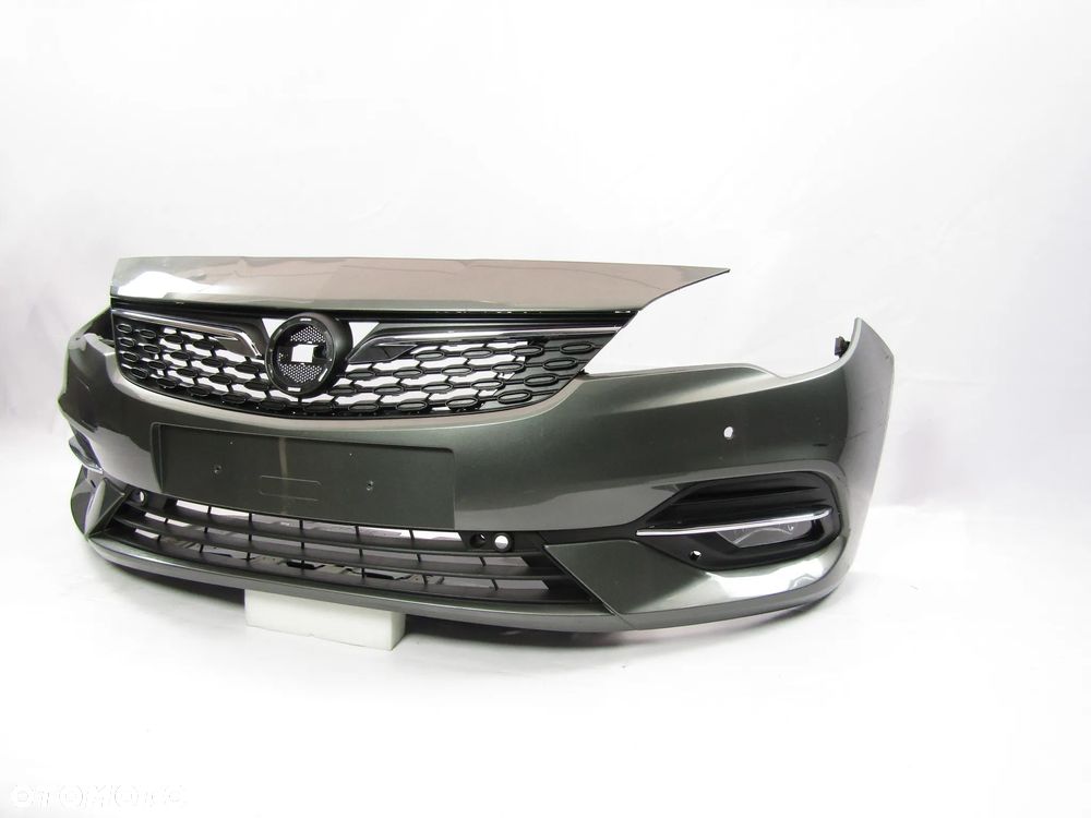 Zderzak przedni Opel Astra K 19-22 Pdc-4  + Atrapa Kod lakieru GR5 / 509B - 10