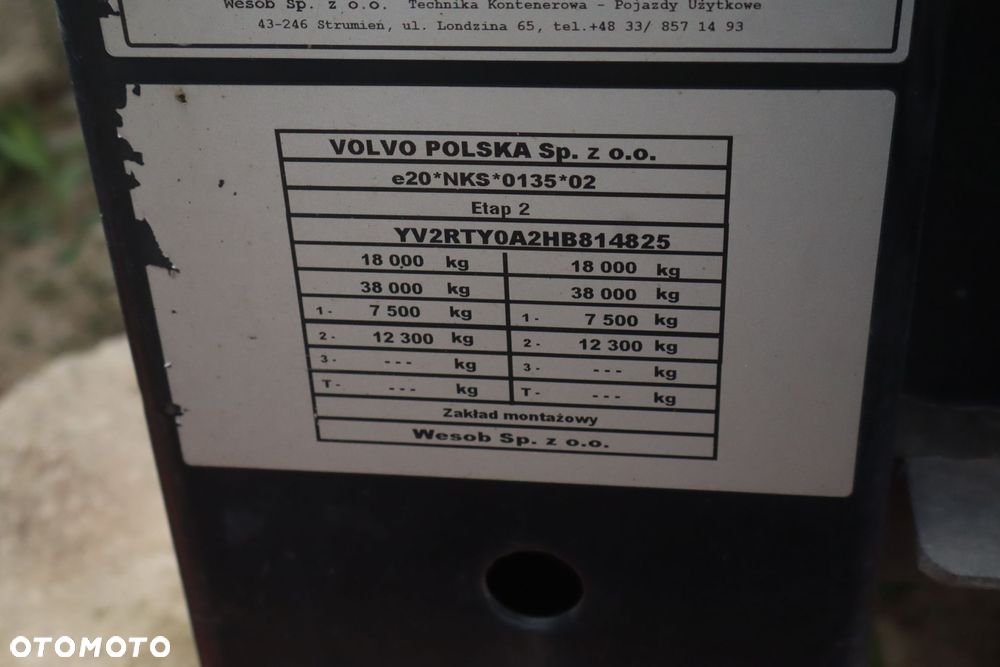 ZABUDOWA BDF WECON PLANDEKA 660/320/255 - 6