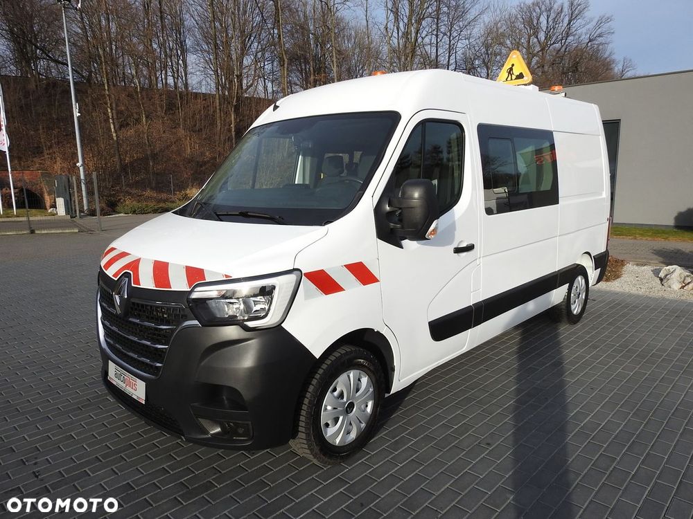Renault MASTER FURGON BRYGADÓWKA  7 MIEJSC TEMPOMAT KLIMATYZACJA LEDY  135KM - 7
