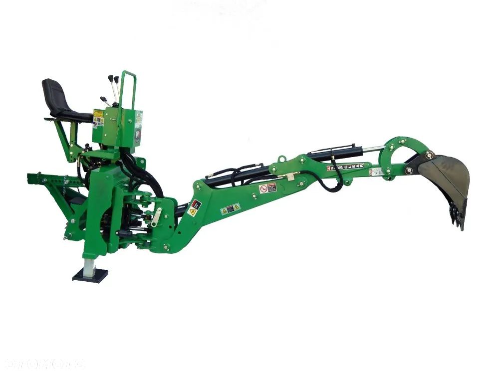 Inny Koparka zawieszana do ciągnika z własną pompą hydrauliczną BHM175 BHM225 oraz wersje z przesuwem hydraulicznym BHMS175 BHMS225 Mikrus Troll GEOGRASS Raty Transport ramie kopiące ciągnikowe WOM URSUS ZETOR MF - 9