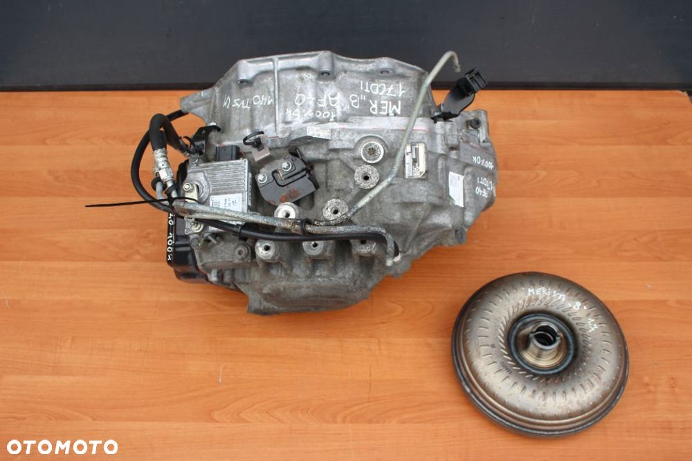 SKRZYNIA BIEGÓW  AUTOMAT OPEL MERIVA B A17DTR 1.7 AF40 55585552 PRZEBIEG 140 TYS KOMPLETNA - 1