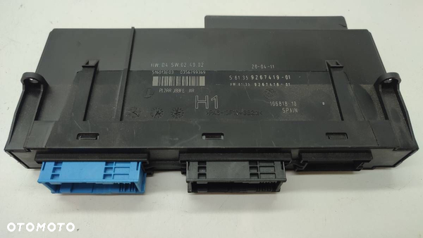 MODUŁ KOMFORTU STEROWNIK 9267419 BMW E90 E91 LIFT DIESEL
