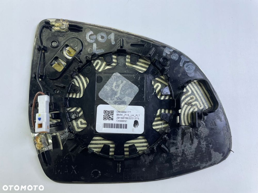 bmw g01 g02 g05 g06 wklad lusterka lewego lewy fotochrom usa - 6
