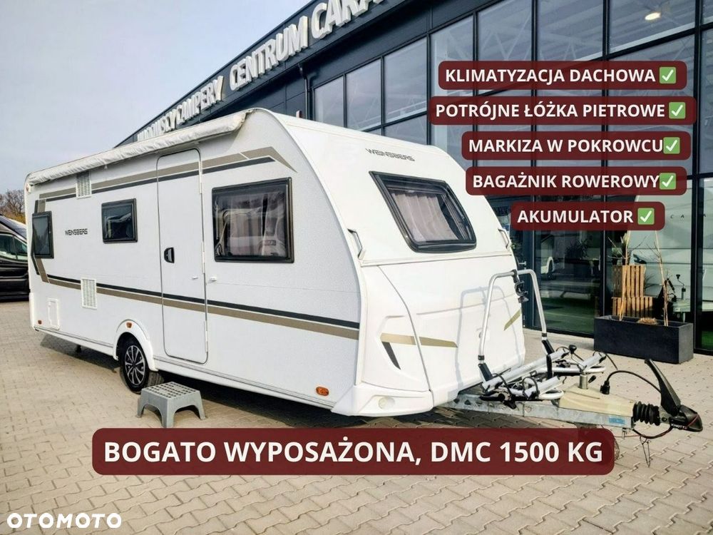Weinsberg CaraOne 550 QDK - RODZINNA PRZYCZEPA DLA 7 OSÓB - 1