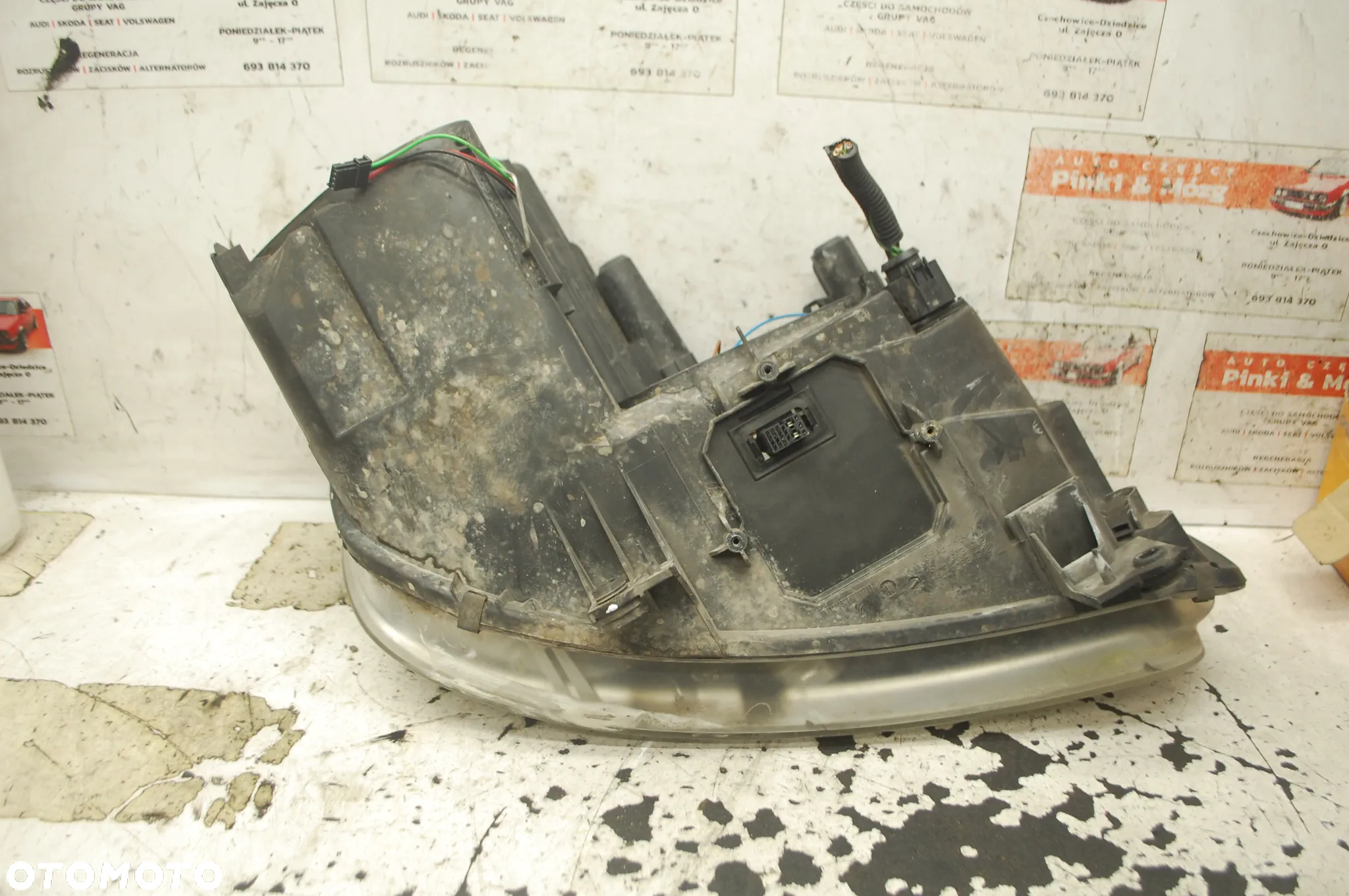 LAMPA LEWY PRAWY PRZÓD PRZEDNIA XENON VW TOURAN I CADDY 1T0941032F 1T0941031D - 6