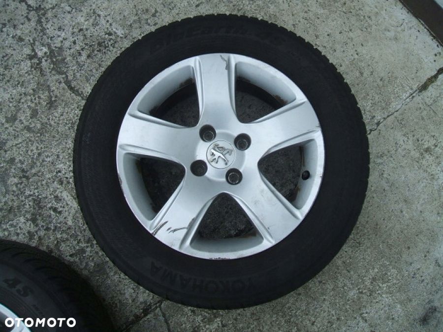 PEUGEOT 3008 I 5008 FELGA KOŁA KOŁO OPONA 215/60/16 R16 zima M+S - 5