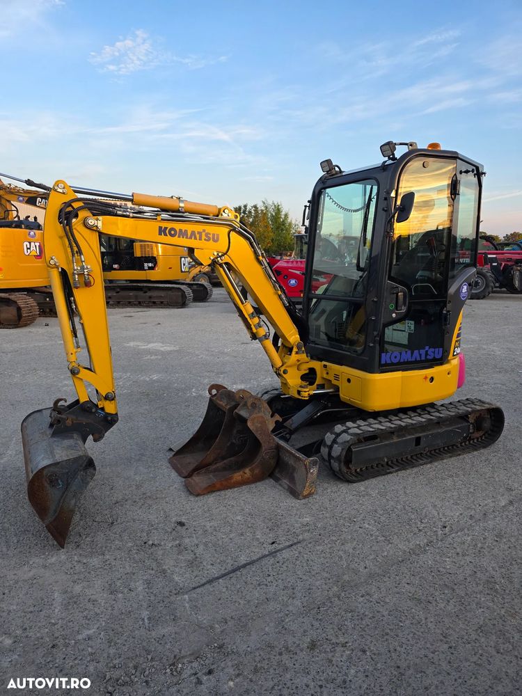 Komatsu PC24MR miniexcavator mini excavator minibuldo - 1
