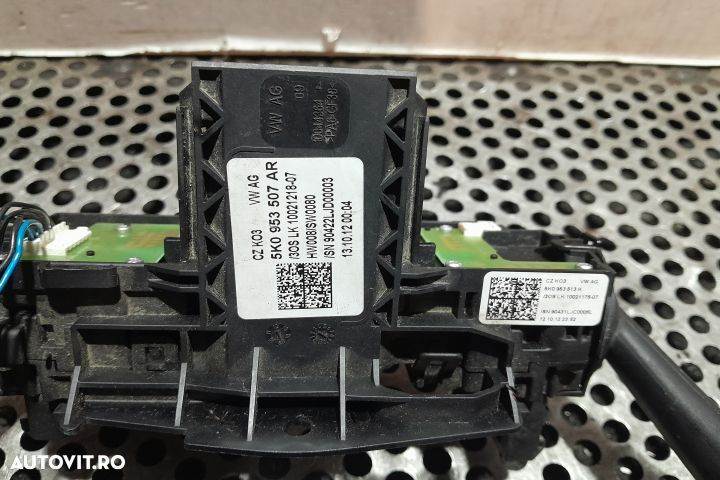 ANSAMNLU MANETE SEMNALIZARE + STERGATOARE 5K0953507AR 5K0953507AR Sko - 4