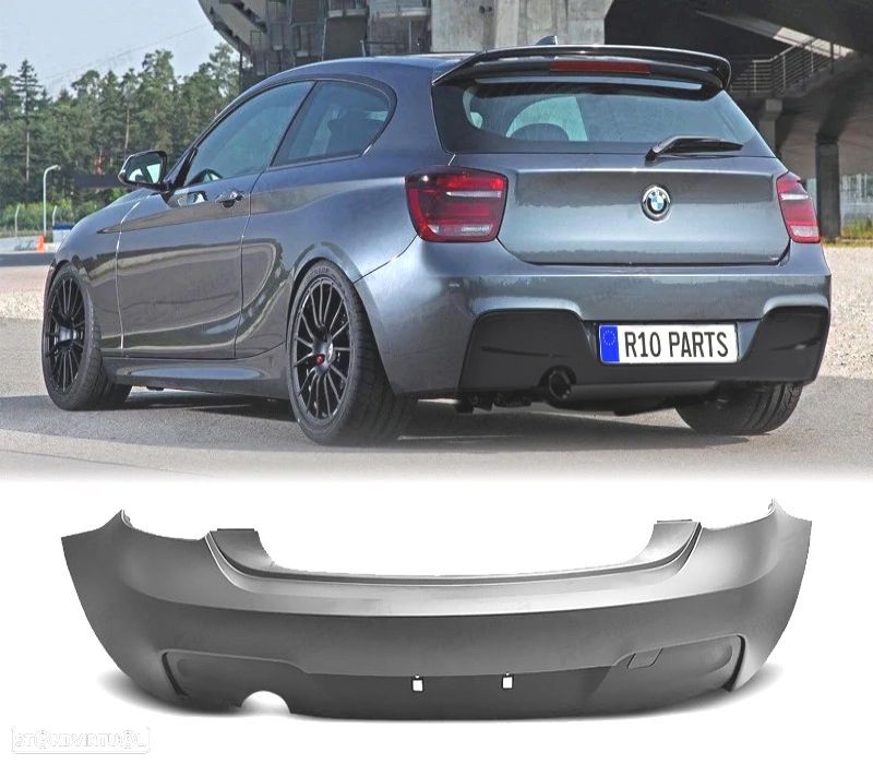 PARA-CHOQUES TRASEIRO BMW F20 F21 11-15 LOOK M - 1