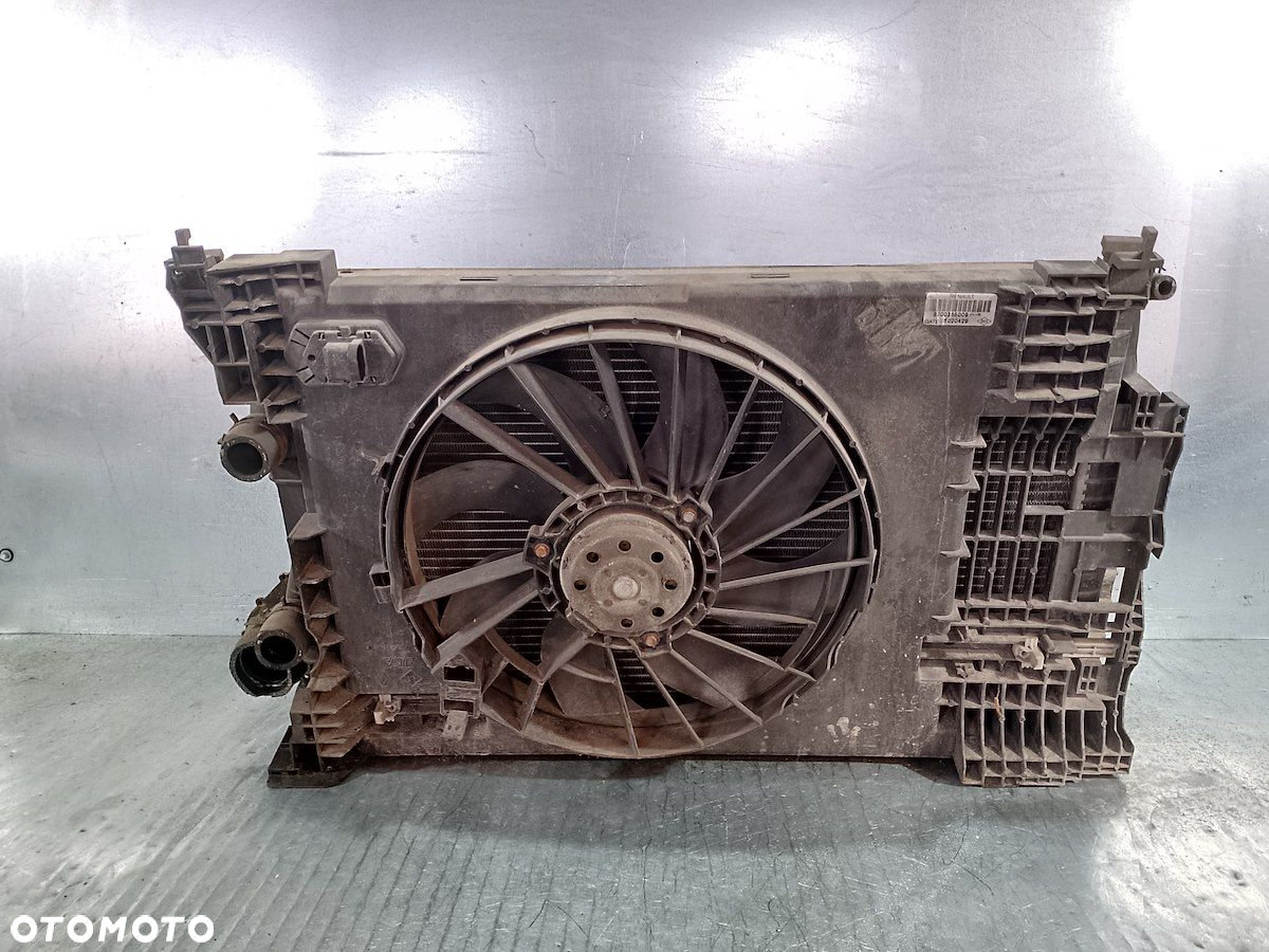 ZESTAW CHŁODNIC WODA KLIMA INTERCOOLER WENTYLATOR RENAULT SCENIC II 1.9 - 4