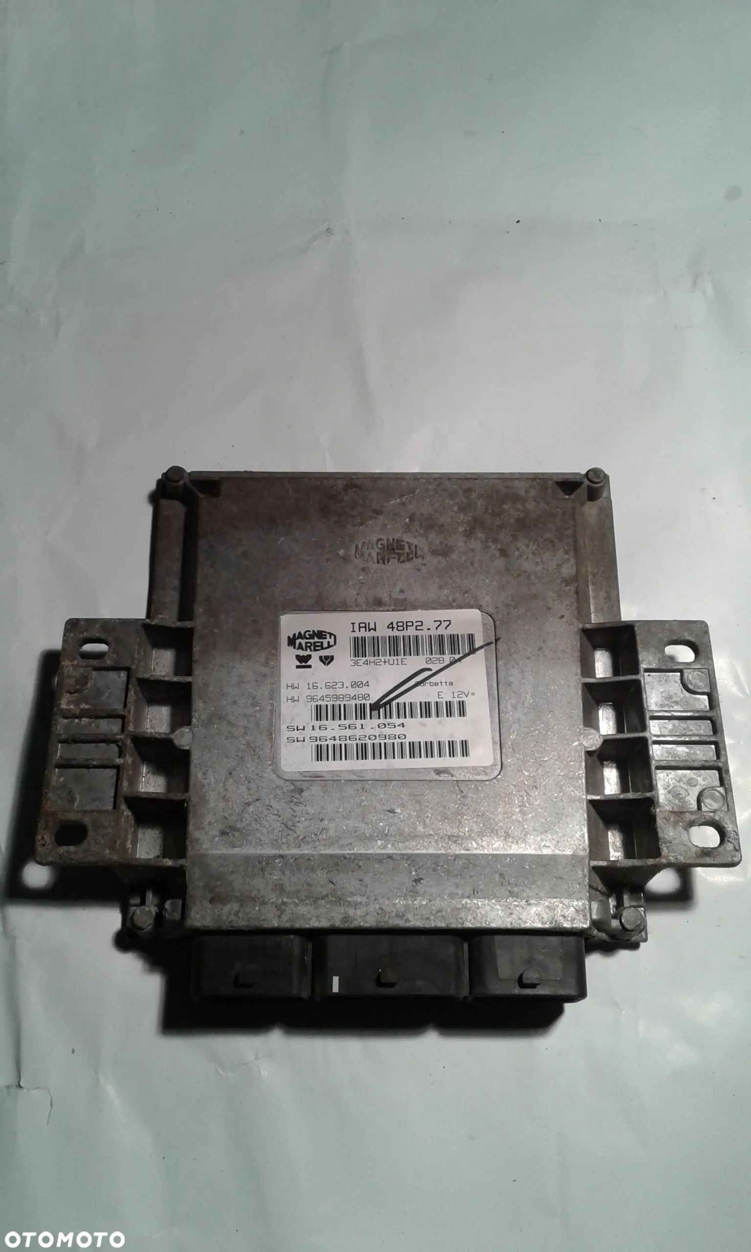 PEUGEOT 206 1,1 1,4 STEROWNIK KOMPUTER SILNIKA MAGNETI MARELLI IAW48P277 - 1