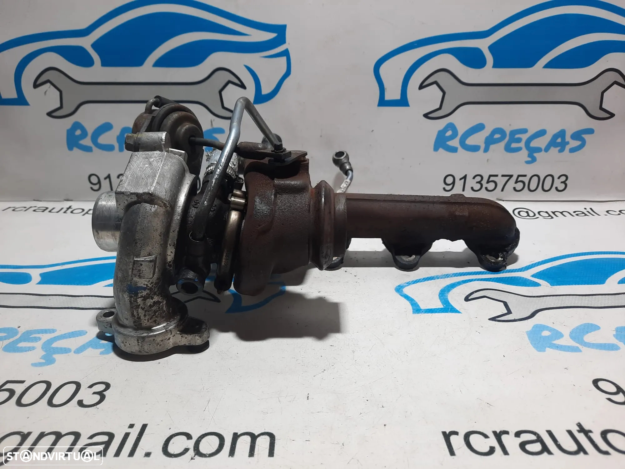 TURBO ORIGINAL TD025S206T4 CITROËN C4 1 MK1 1.6 HDI 90CV 9HX PEUGEOT 207 307 PSA - 9