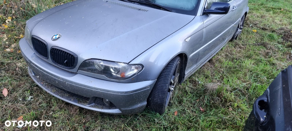 Przód kompletny Bmw 3 E46 Cabrio maska lampy zderzak pas chłodnice błotniki komplet