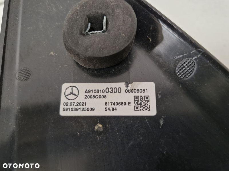 mercedes benz sprinter w907 w910 lusterko drzwi boczne lewe europa 2 pin a9108100300 - 11