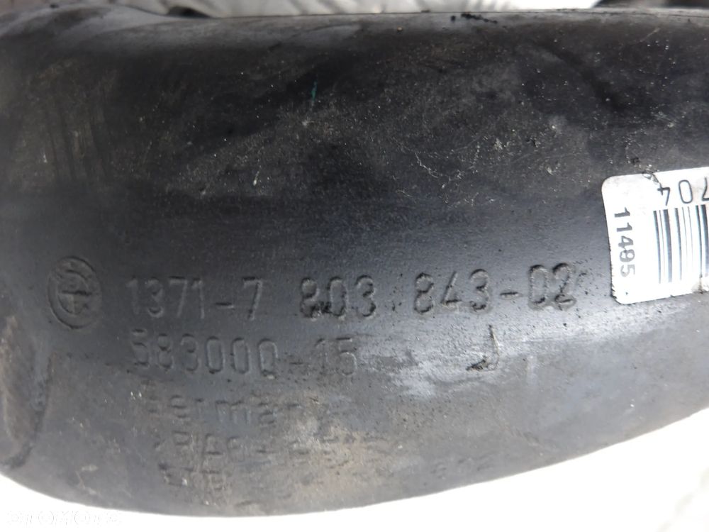 BMW E60 LIFT 07-10 RURA DOLOT POWIETRZA 1371-7803843 - 3