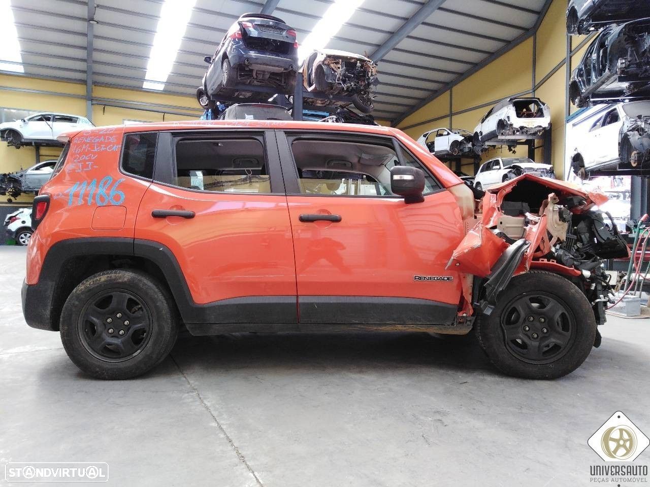 MOTOR COMPLETO JEEP RENEGADE TODO TERRENO, FECHADA 2017 - 1