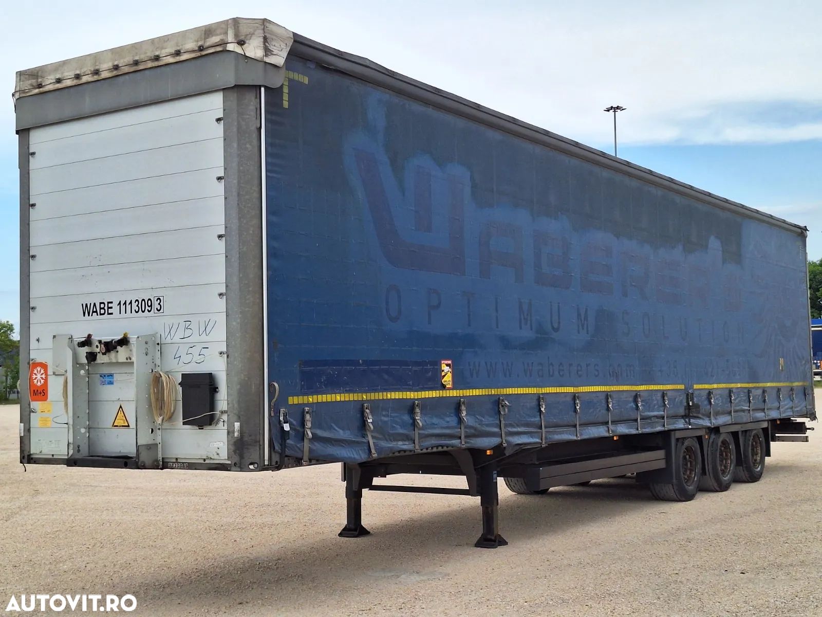 Schmitz Cargobull mega, anvelope noi, finantare - 1