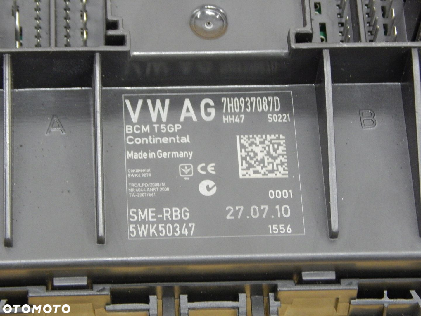VW T5 LIFT sterownik moduł komfortu BCM 7H0937087D - 2