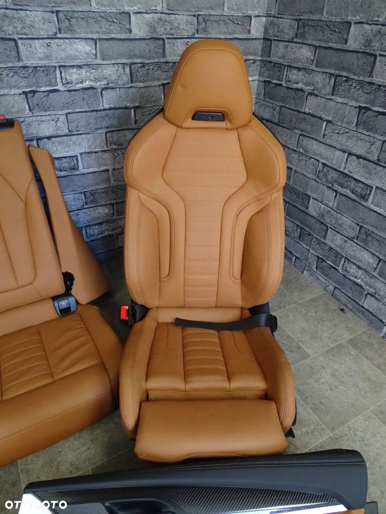 FOTELE KOMPLETNY ŚRODEK BOCZKI KANAPA M SPORT BMW F97 X3M G01 X3 NOWE - 9