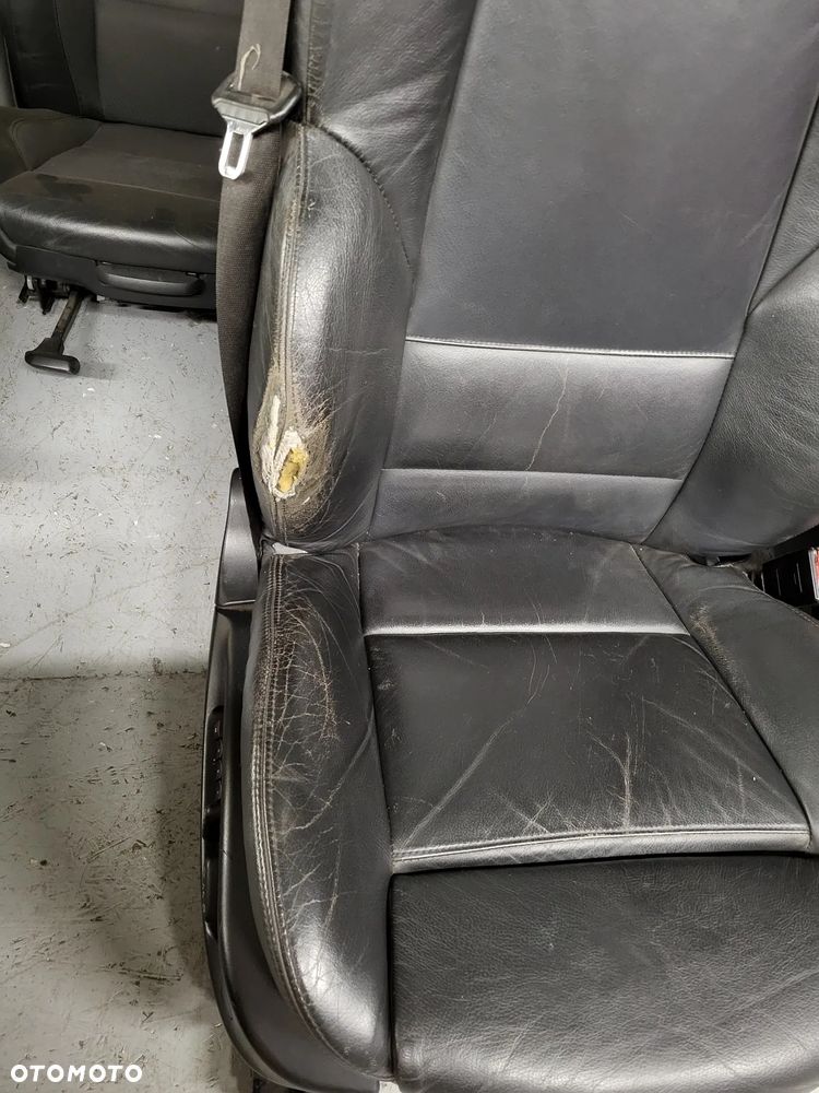 BMW E46 CABRIO FOTELE PRZÓD LEWY PRAWY SKÓRA SPORTSITZE UK - 4