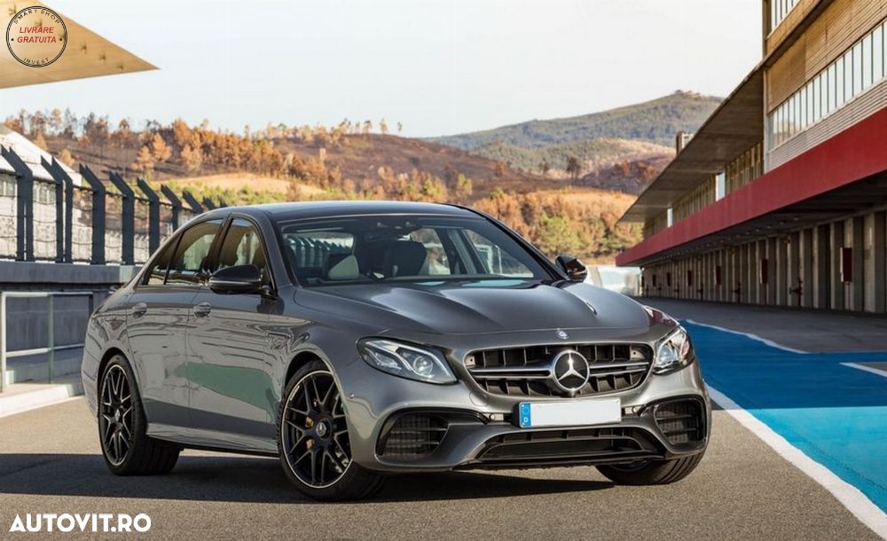 Kit Exterior Mercedes E-Class W213 (2016-2019) E63 Design Ornamente Tobe Negre- livrare gratuita - 19