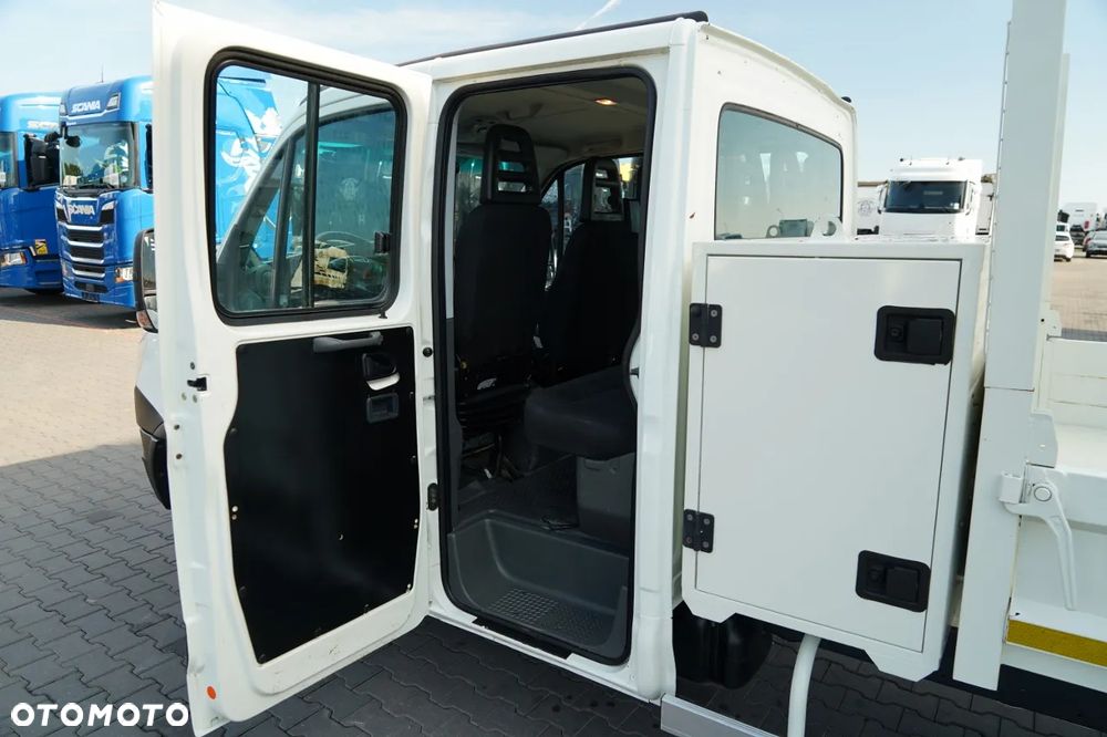 Iveco DAILY 35-130 / WYWROTKA TYLNOZSYPOWA STALOWA / BRYGADÓWKA - 7 OSÓB / BLIŹNIAK / MANUAL / SPROWADZONY / - 36